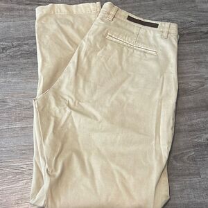 Eleventy Men's Cargo Pants in Beige